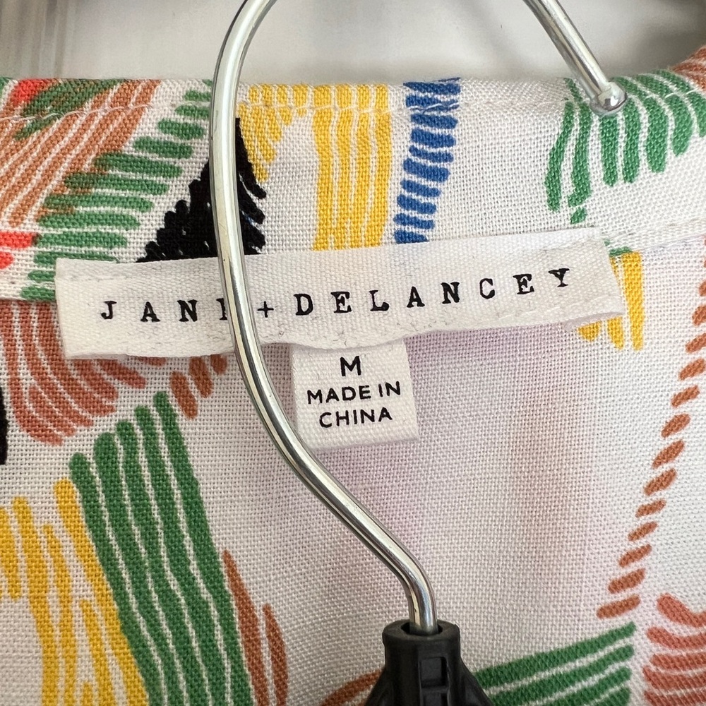 Jane + Delancey Colorful Tropical Monstera Print Two-Piece Set - Picture 2 of 8